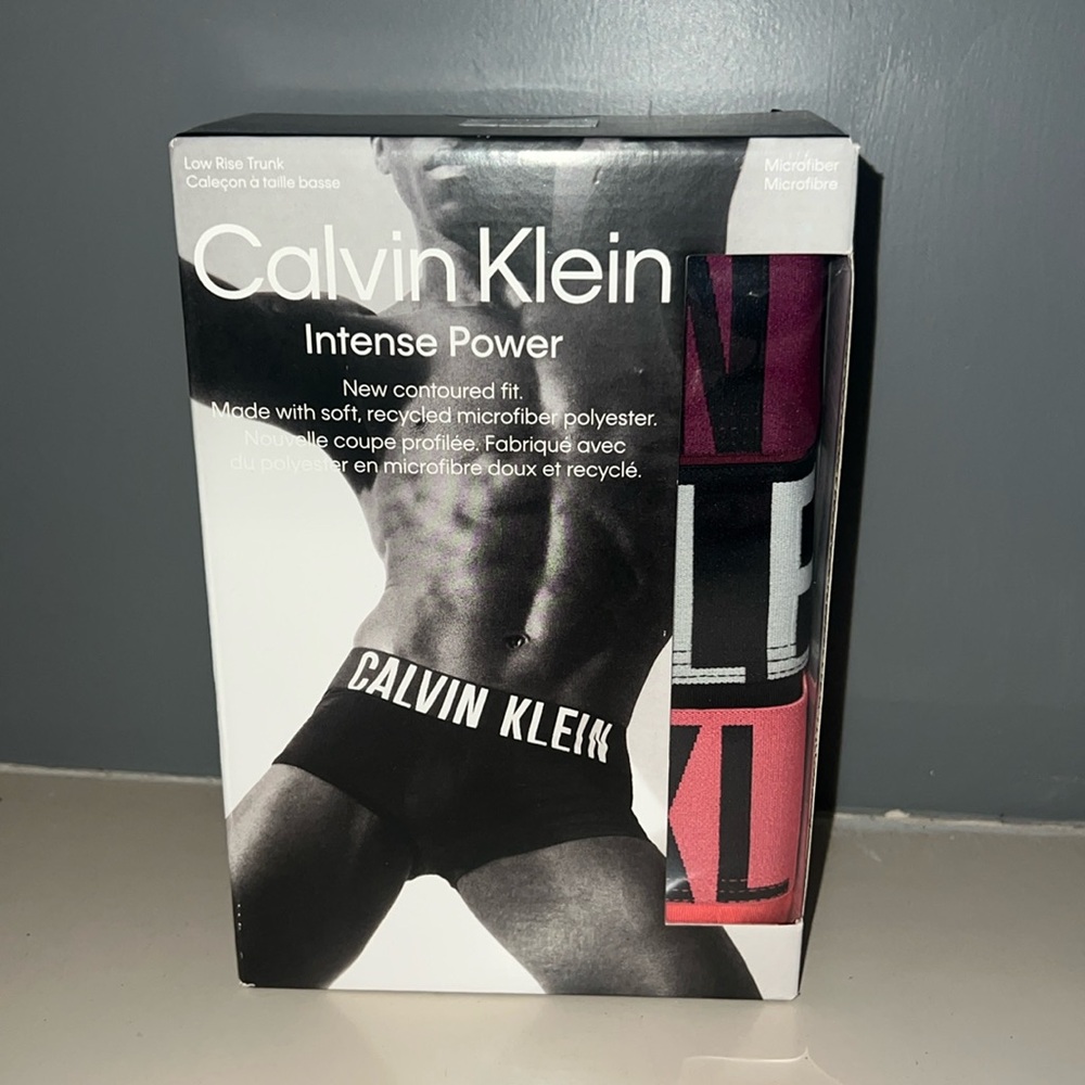 Men’s 3pk Low Rise Trunks underwear - XL